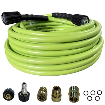 #ad Super Flexible Pressure Washer Hose 50ft 5800 PSI Kink Resistant Power Washer... $41.36