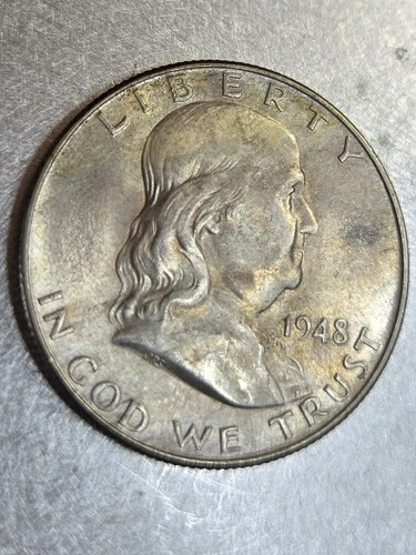 1948- D Franklin Half Dollar