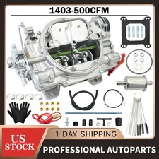 For Edelbrock 1403 Performer 500 Cfm 4 Barrel Carburetor Electric Choke Us