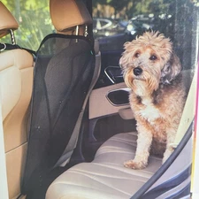 TrustyPup Car Pet Barrier | Mesh Divider for Dogs | Auto Travel Safety - NEW