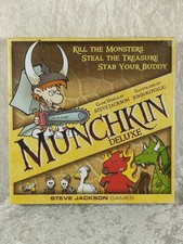 Image of Munchkin Deluxe Board Game Steve Jackson Games