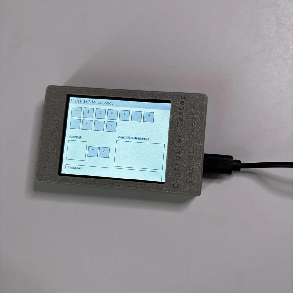 Retrounit Portable Controller Tester For Nintendo Wii Controller Nunchuck - Image 3 of 4