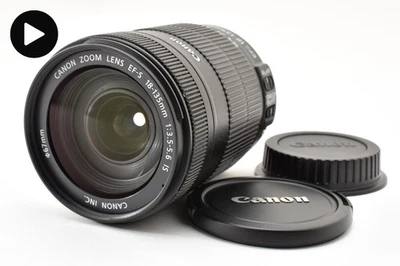 [Top MINT] Objectif AF zoom standard Canon EF-S 18-135 mm f/3,5-5,6 IS du JAPON - Photo 1/4