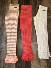 Matilda Jane Girls Size 10 Bundle Of 3 Leggings EUC
