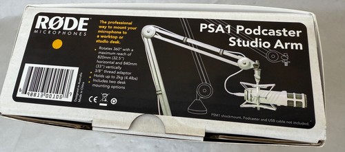 Rode Microphones Professional PSA1 Podcaster Studio Boom Arm