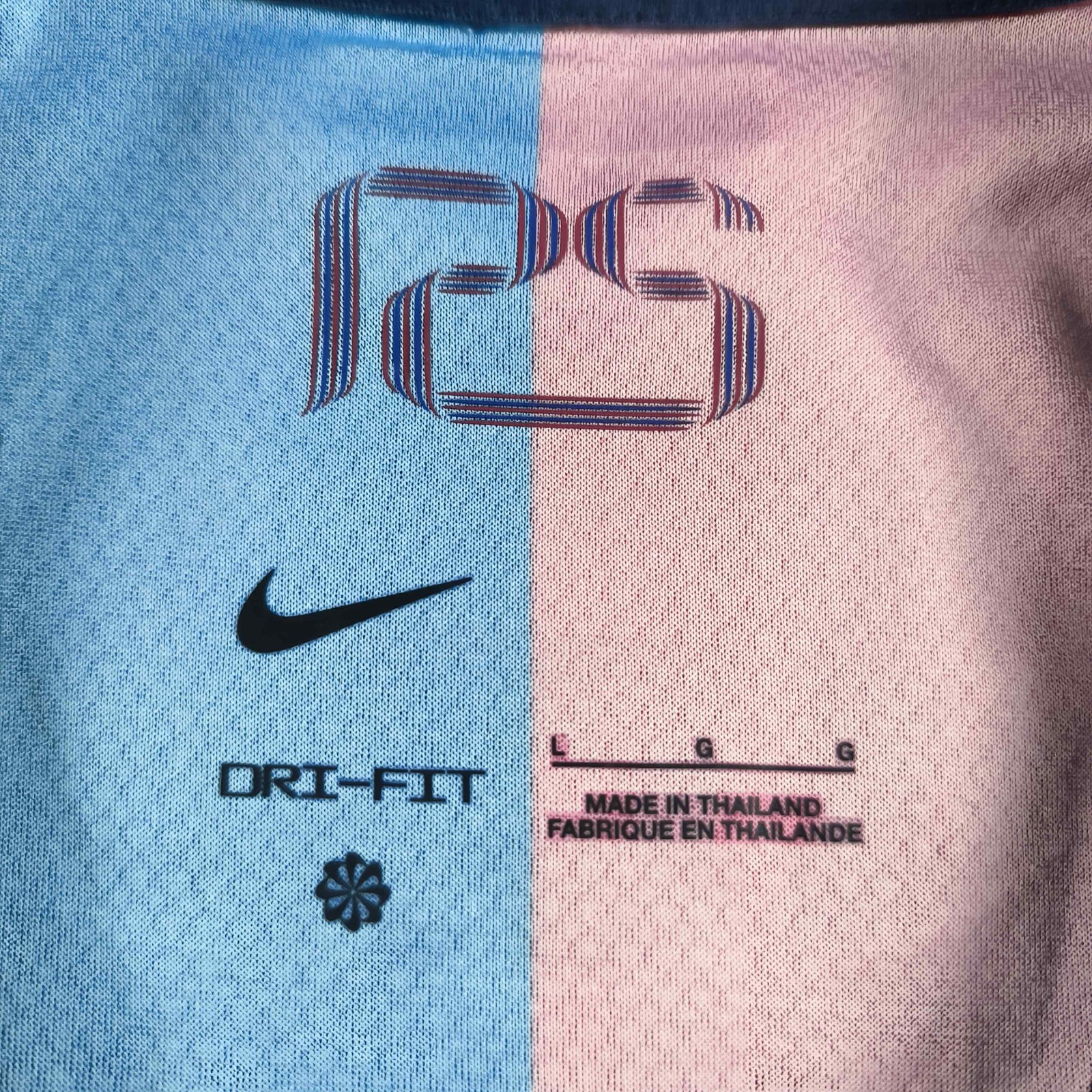 FC Barcelona 2024-25 Nike home Lamine Yamal football jersey shirt size L