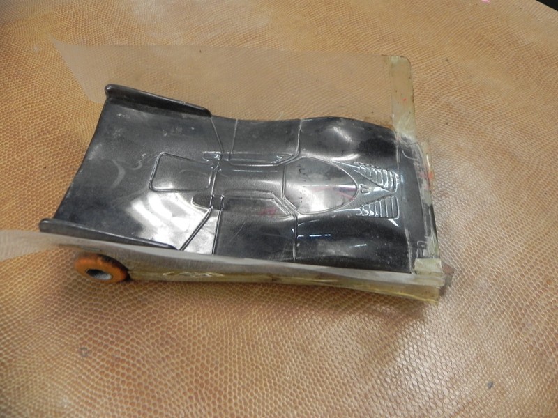 NON RUNNING CAR FOR PARTS #2 BLACK WINGED  COUPE