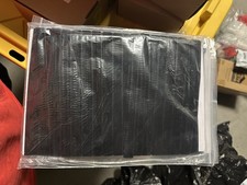 Nowa 25 jardów Czarna aksamitna wstążka 5/8" Vintage Aksamitna wstążka Sukienka Kokardy Rękodzieło