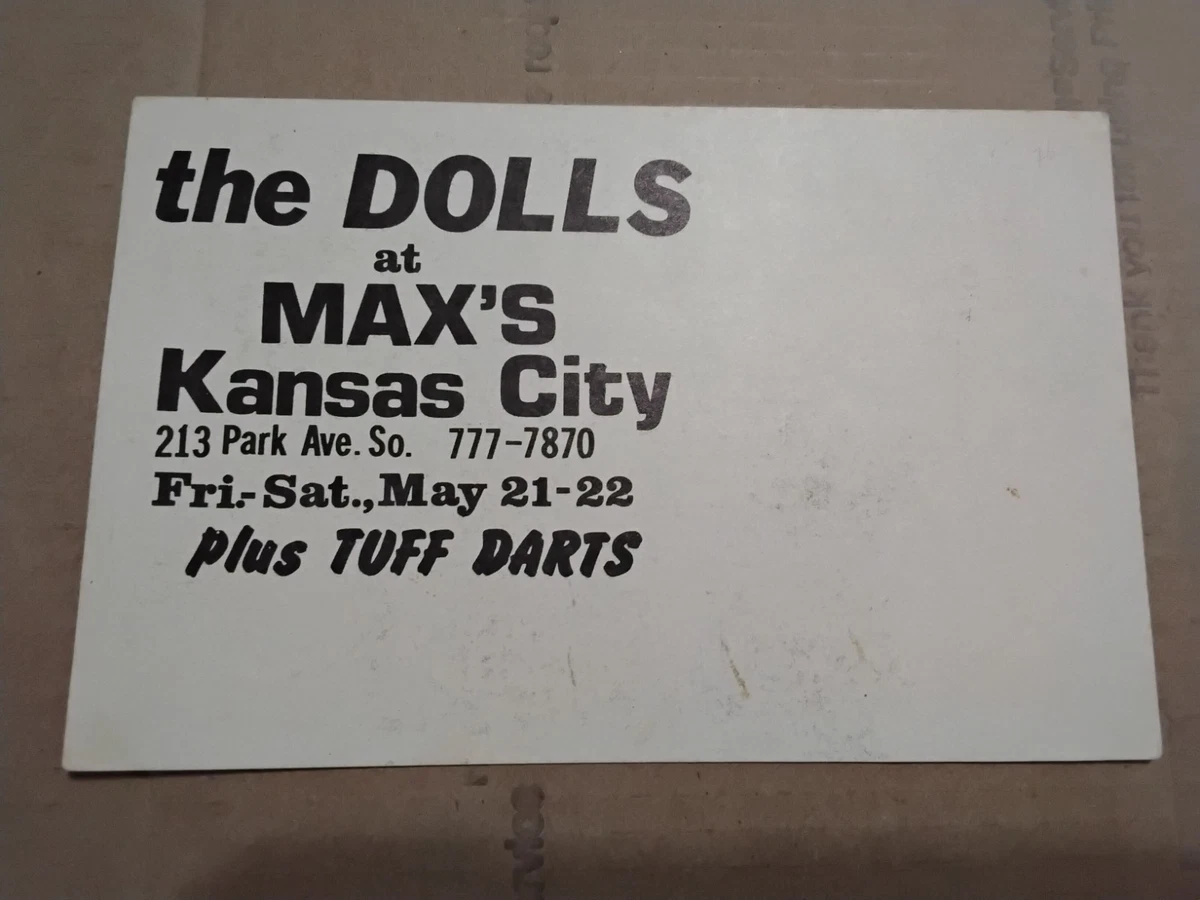 Original New York Dolls Memorabilia for sale | eBay