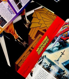 Nintendo Power Vol #32 Super Castlevania 4 Jan 1992 NES Magazine Poster inserts