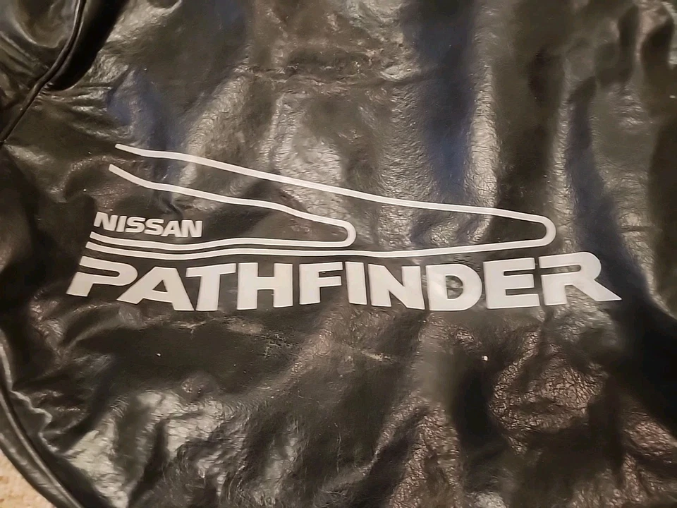 Оригинальный кожаный/виниловый чехол для запасной шины Nissan Pathfinder R50 WD21 QX4 Terrano - Изображение 3 из 4