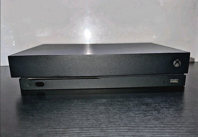 Microsoft Xbox One X 1TB Black Xbox Console 4K UHD Wi Fi HDMI- NO CONTROLLER