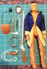 Marx Johnny West Custom Rev War Indian Ally #7 w Coat & Accessories  Cherokee