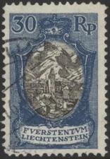 Liechtenstein 1921 St Mamertus Chapel 30r, used