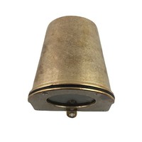 AußEnlampe Wand Downlight Messing GU10 IP54 H: 10 Cm Balkon Terrassen Leuchte