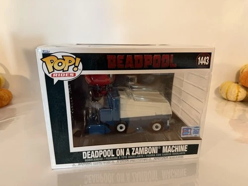 Funko Marvel Pop! Rides Deadpool On a Zamboni Machine #1443