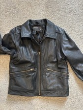 Childrens Place Leather Jacket Girl Sz M 7/8