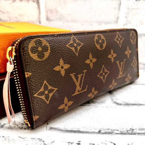 Louis Vuitton Monogram Wallet Rose Ballerine Clémence Used From Japan