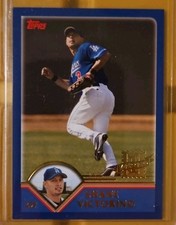 2003 Topps Traded Shane Victorino Rookie Card #T242 (RC) Flyin Hawaiian NM-MT. rookie card picture