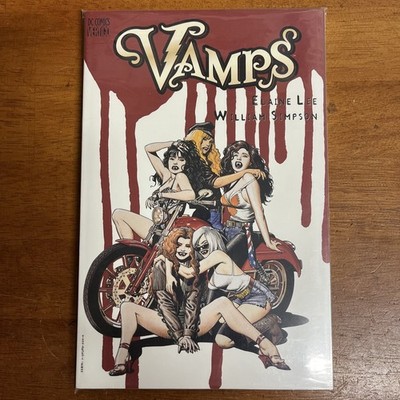 Vamps TPB (1995 DC Vertigo) #1   Vampire Biker Comic by Elaine Lee