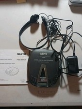 Sanyo Personal Portable CD Compact Disc Player PWM800CR