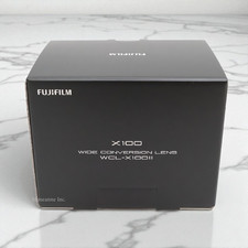 FUJI TCL-X100II Tele Conversion Lens Silver TCL-X100BII X100V X100F X100T