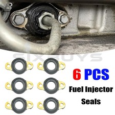 6PCS Fuel Injector Line Passthrough Seals For Detroit Diesel A4720780480