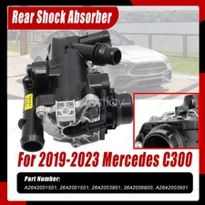 For Mercedes-Benz C300 E350 GLC300 Engine Coolant Thermostat Housing Assembly