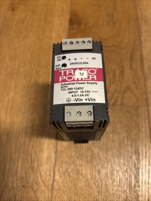 Traco Power TCL 060-124DC Industrial Power Supply, Netzteil Hutschiene