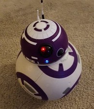 Star Wars Galaxys Edge Droid Depot Personalizado BB-8 Púrpura con Mando a Distancia y Mochila