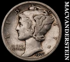 1926 Mercury Dime- Silver- Scarce Better Date No Reserve #J224