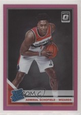 2019-20 Panini Donruss Optic Rated Rookie Pink Prizm 19/25 Admiral Schofield rb8