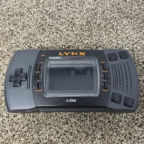 Atari Lynx II System Handheld Console Tested With 6 Games Manuals Case And More