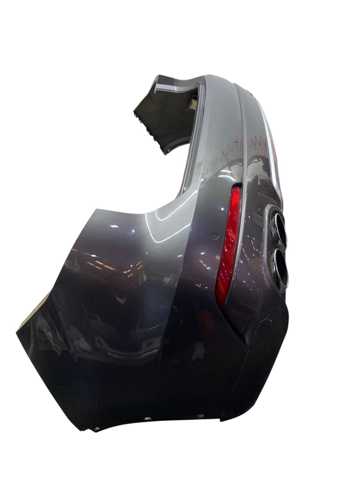 2017-2024 MASERATI LEVANTE M161 OEM REAR BUMPER COVER ASSEMBLY | GRIGIO *SCUFFS*