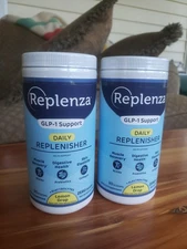 2 PACK Replenza Support Daily Replenisher Lemon Drop SEALED 09/2026