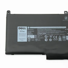 Genuine 60Wh F3YGT Battery For Dell Latitude 7280 7480 7380 7290 7490 7390 OEM
