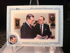 President George H.W. Bush 2015 Topps Archives - Presidential Chronicles