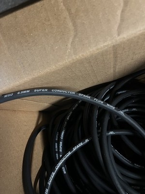 MSD 8.5 Plug Wire 100 Ft Roll Black