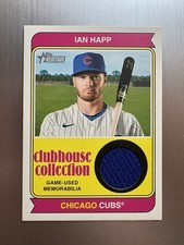 Ian Happ 2023 Topps Heritage Clubhouse Collection Relic Patch #CCR-IH Cubs