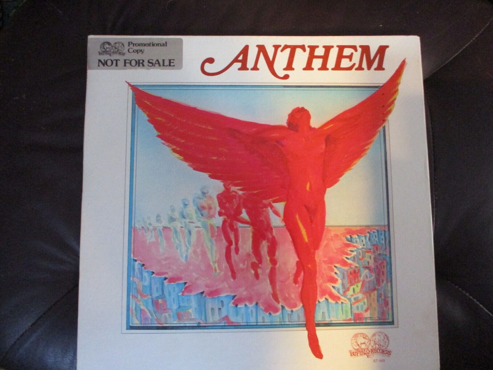 1979 ANTHEM S/T Promo Gatefold LP Buffalo Records ST 003 Prog Psych Rocj NM/NM