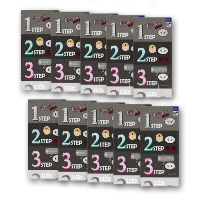 Holika Holika Pig-nose Clear Black Head 3-step Kit Strong (10 Pack ) US Seller