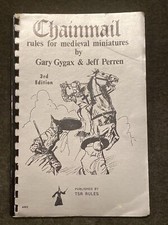 79 Chainmail Miniatures Rules 3rd Ed. 7th Printing Gygax TSR Dungeons Dragons