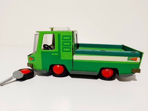 Vintage Metal Clockwork Toy Car Truck USSR - Picture 4 of 12