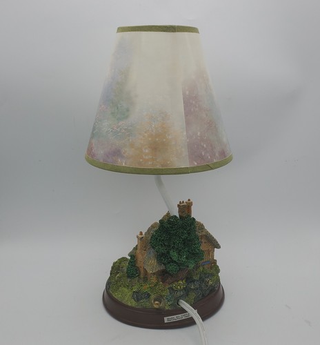 Thomas Kinkade Everett's Cottage House Lights Table Lamp With Shade & Box - Picture 6 of 24