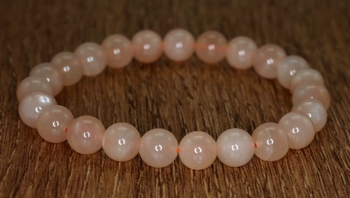 CUENTAS SUELTAS REDONDAS DE 7 MM PIEDRA LUNAR NARANJA GRADO AA 7 MM 7 pulgadas - Imagen 4 de 4