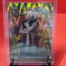 2025 Topps Chrome WWE Cactus Jack GoldRay Wave Refractors #9 Trish Stratus /50