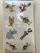 Temporary Tattoo 8pcs Party Favor Tattoos Treasure Chest Pinata Reward Stocking