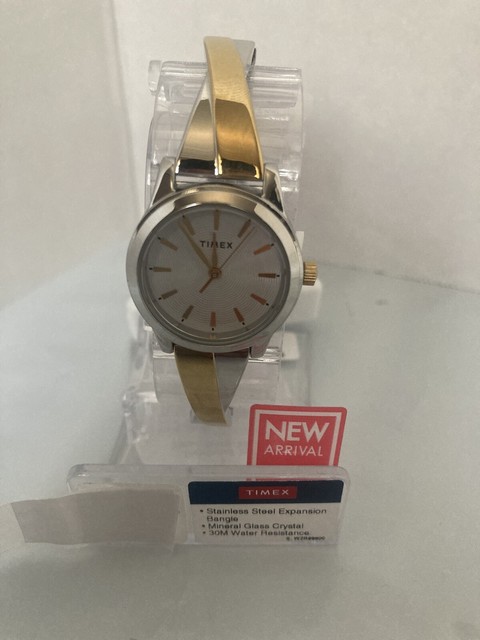 timex stretch bangle watch