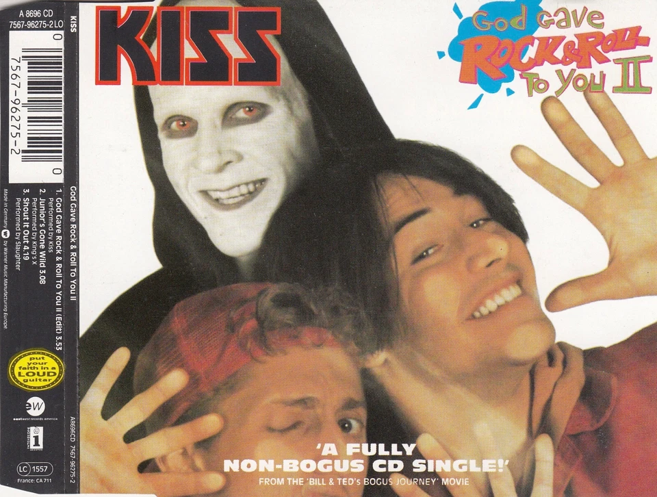 KISS God Gave Rock & Roll To You II MCD 1991 RAR & WIE NEU 90s Metal Klassiker ! - Bild 2 von 4