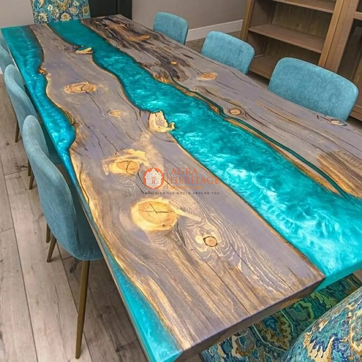 Acacia Wood Spalted Maple Bar top epoxy top We make custom wood epoxy table Deco